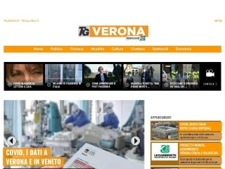 Screenshot sito: TGverona