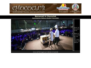Screenshot sito: ChocoClub.com