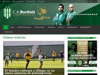 Screenshot sito: Banfield