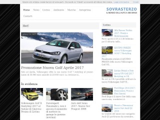 Screenshot sito: Sovrasterzo Magazine