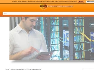 Screenshot sito: OpenSTAManager