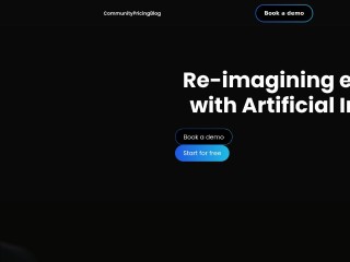 Screenshot sito: Manifest AI Shopping Assistant