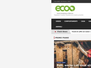 Screenshot sito: Ecoo.it
