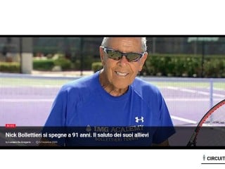 Screenshot sito: TennisCircus