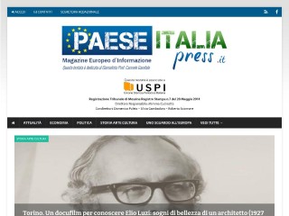 Screenshot sito: Paese Italia Press