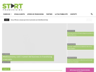 Screenshot sito: Start-Franchising 