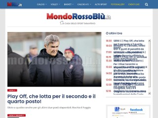 Screenshot sito: Mondorossoblu.it