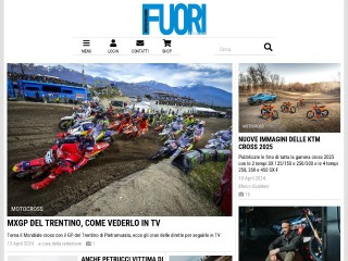 Screenshot sito: Motociclismo Fuori Strada