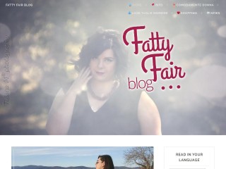Screenshot sito: Fatty Fair