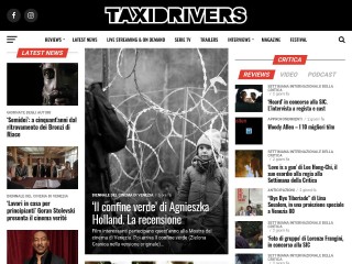 Screenshot sito: Taxidrivers.it