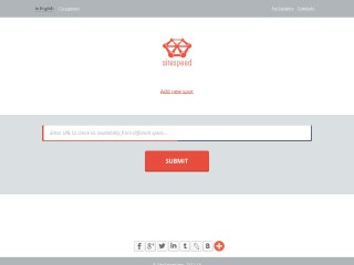 Screenshot sito: Site-perf.com