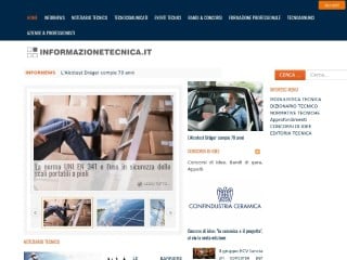 Screenshot sito: Informazionetecnica.it