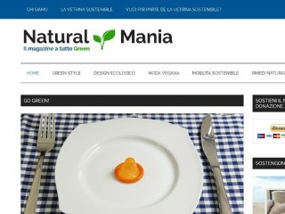 Screenshot sito: Natural Mania