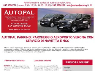 Screenshot sito: Autopal Parking