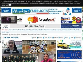 Screenshot sito: Targato Cn