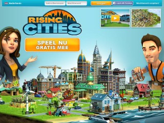 Screenshot sito: Risingcities.it