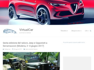 Screenshot sito: Virtualcar.it
