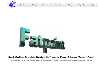 Screenshot sito: Fatpaint
