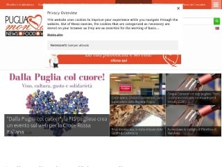 Screenshot sito: PugliaMonAmour.it