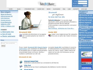 Screenshot sito: TuttoWebmaster.it