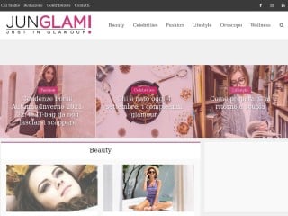 Screenshot sito: JunGlam.com