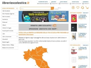 Screenshot sito: Libreriascolastica.it