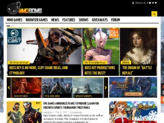 Screenshot sito: MMObomb.com