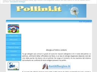 Screenshot sito: Pollini.it