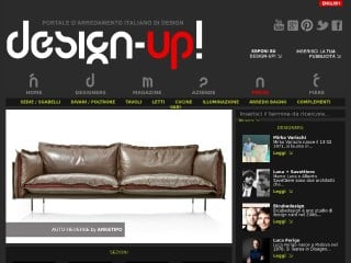 Screenshot sito: Design-up!