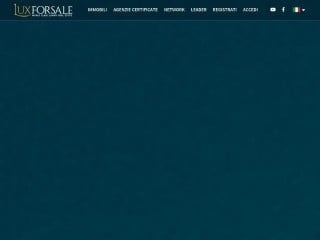 Screenshot sito: Luxforsale