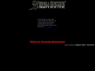 Screenshot sito: Formulabenessere.com