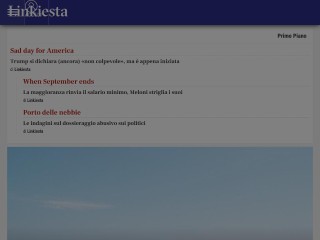 Screenshot sito: Linkiesta.it
