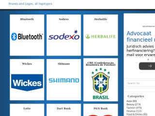 Screenshot sito: Logos-Download.com