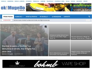 Screenshot sito: Okmugello