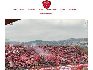 Screenshot sito: Perugia