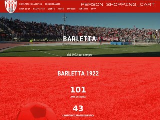 Screenshot sito: Barletta