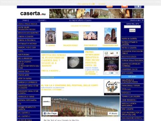 Screenshot sito: Caserta