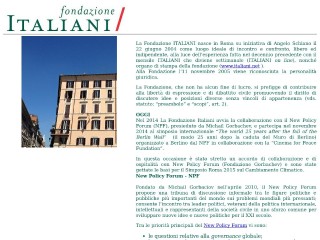 Screenshot sito: Italiani.net