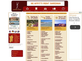 Screenshot sito: Sardiniapoint.it