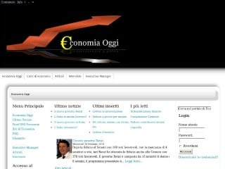 Screenshot sito: EconomiaOggi.it