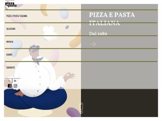 Screenshot sito: Pizza e Pasta Italiana