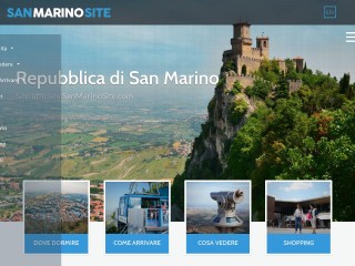 Screenshot sito: San Marino Site