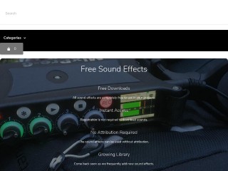 Screenshot sito: Soundgator.com