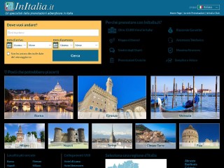 Screenshot sito: InItalia.it