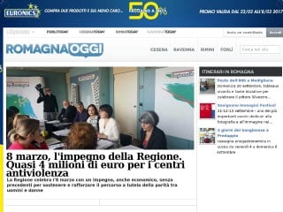 Screenshot sito: Romagna Oggi