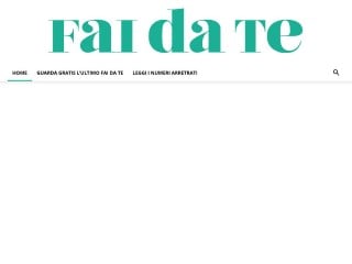 Screenshot sito: Fai Da Te Facile