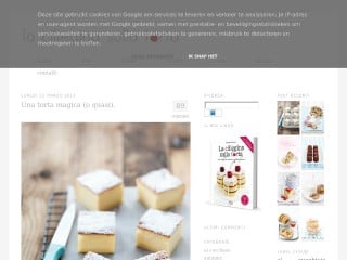 Screenshot sito: La ciliegina sulla torta