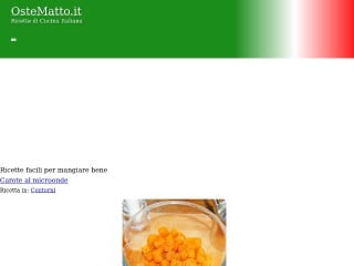 Screenshot sito: Ostematto
