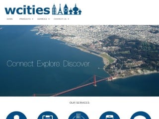 Screenshot sito: Wcities.com