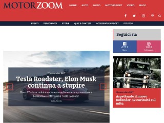 Screenshot sito: Motorzoom